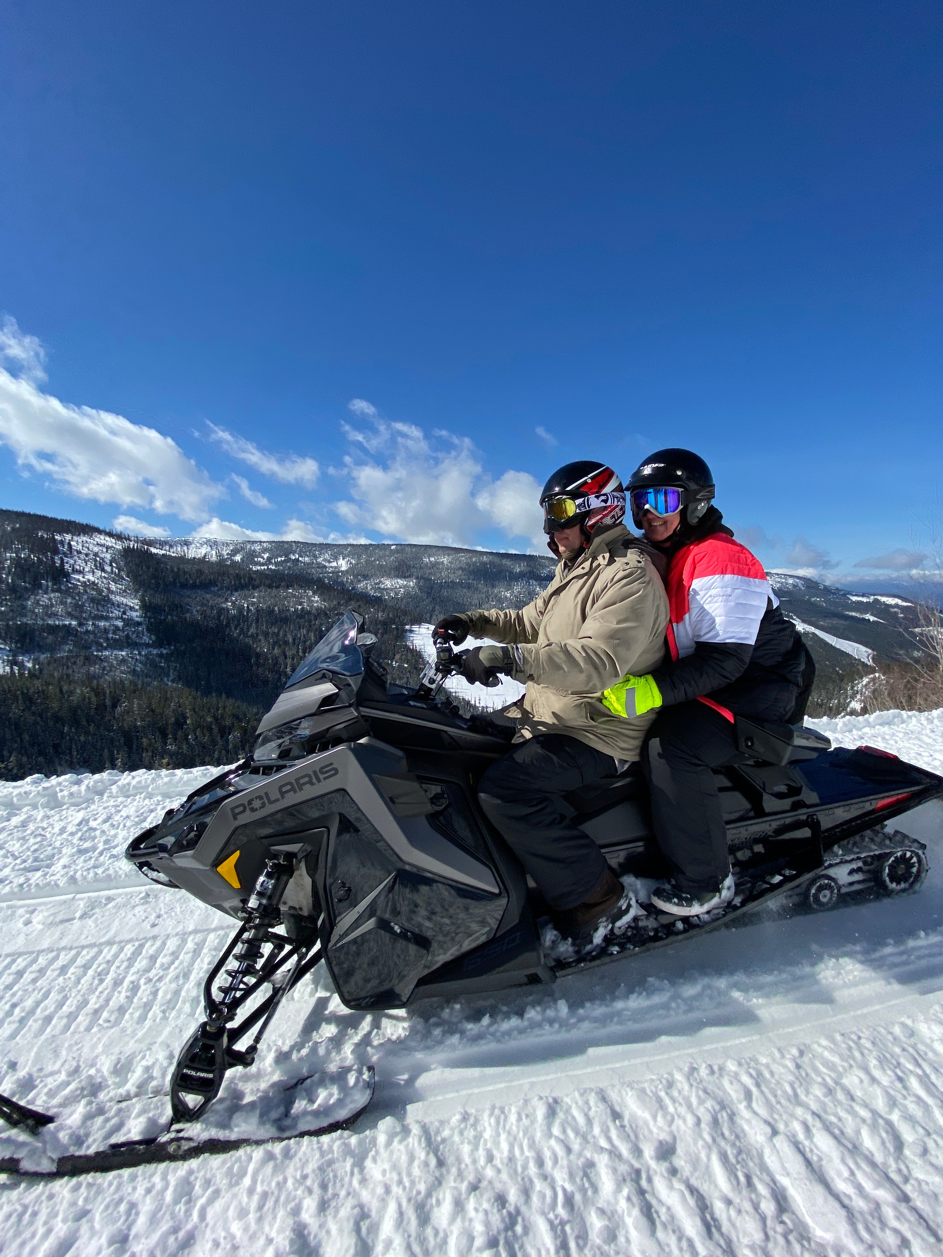 Snowmobiling