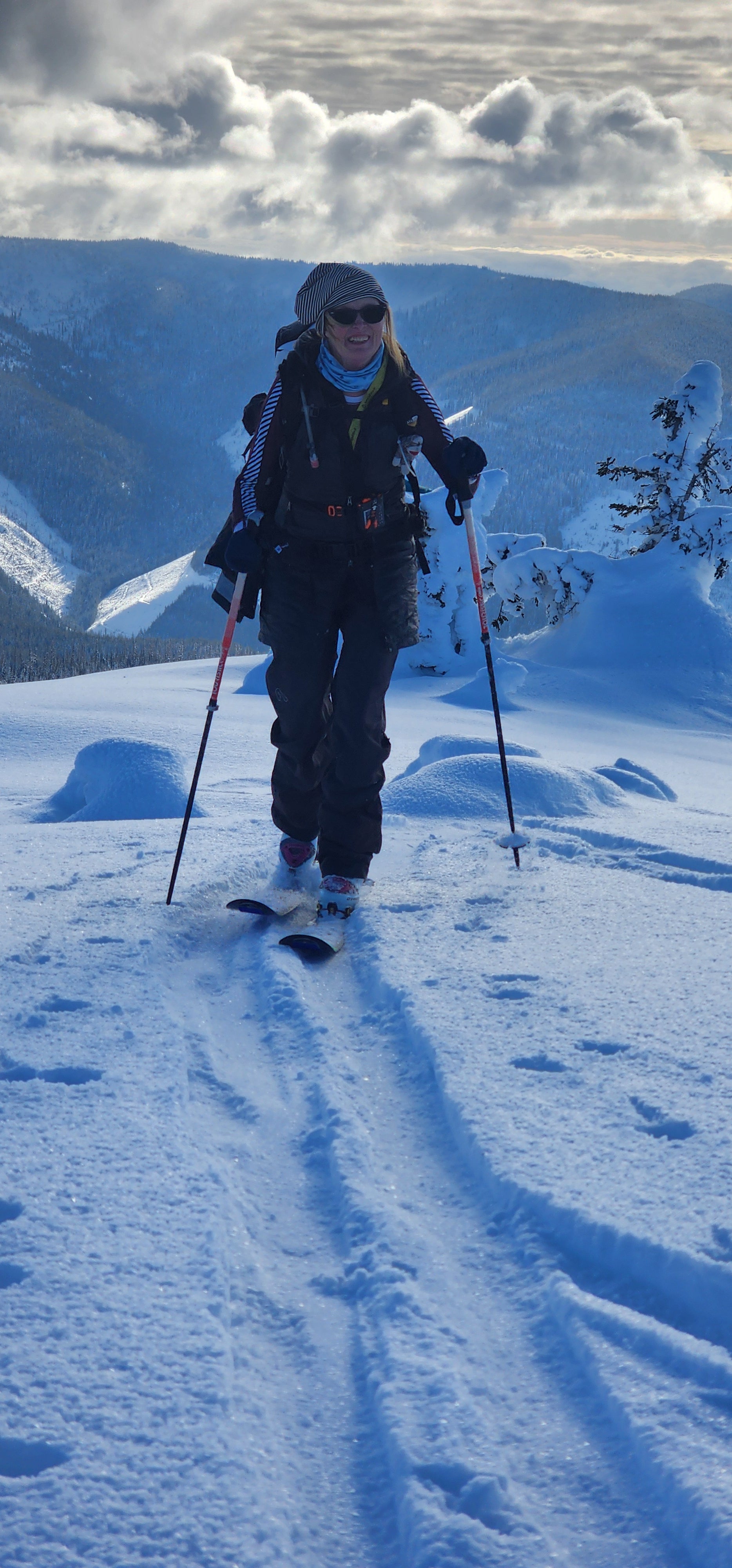 Advanced backcountry touring