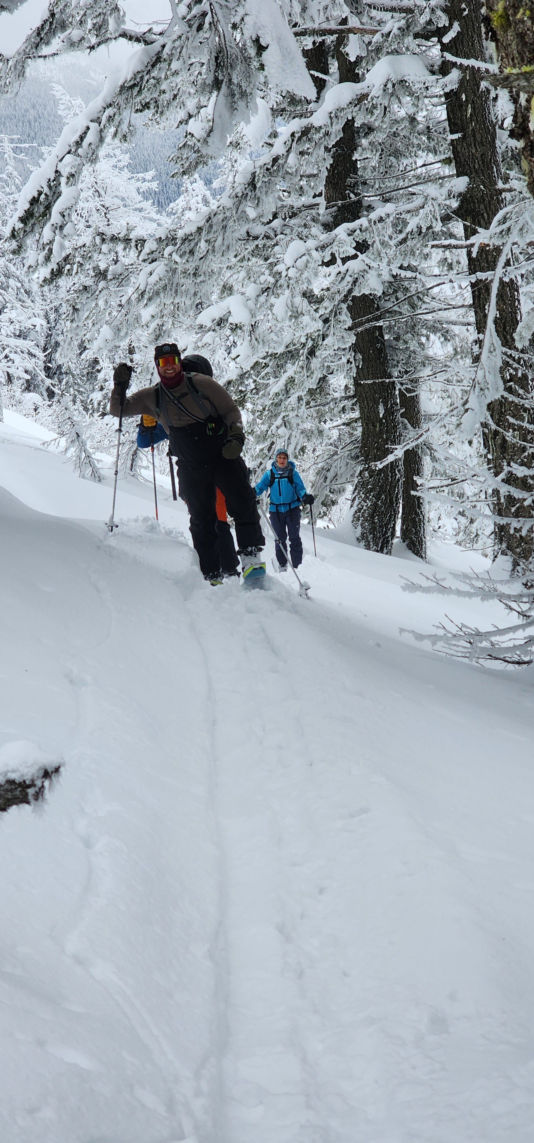 Advanced backcountry touring