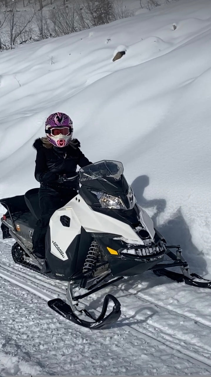 Snowmobiling