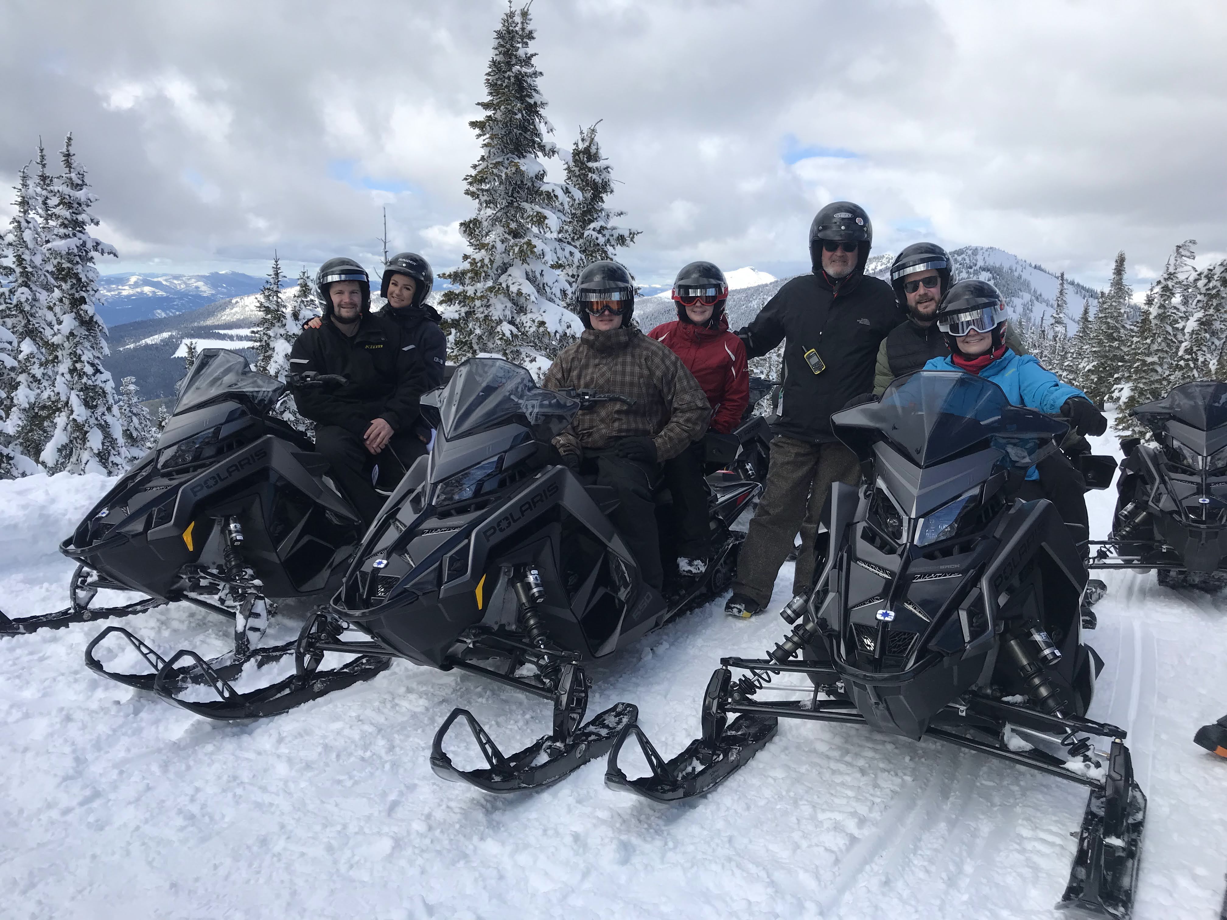 Snowmobiling