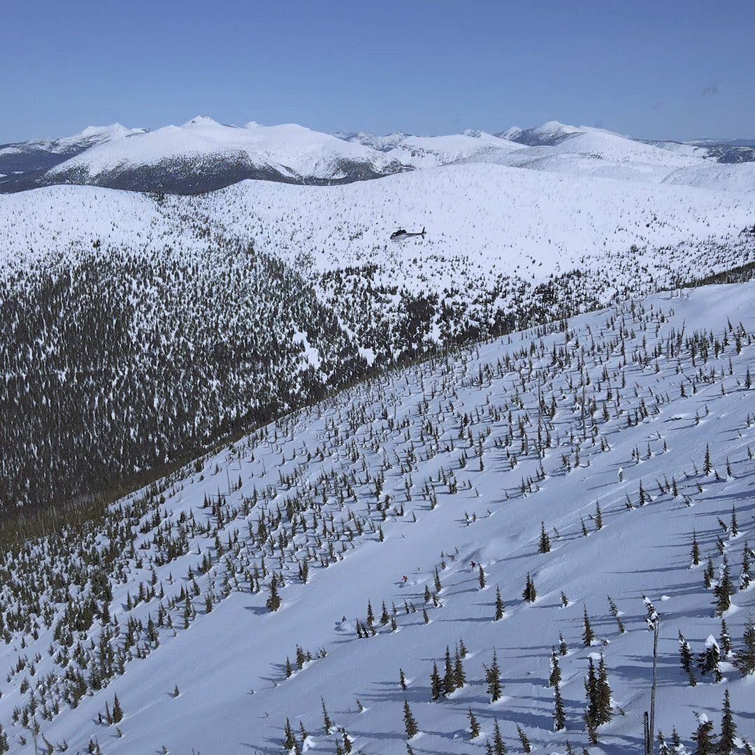 It’s snowing in the Selkirks!