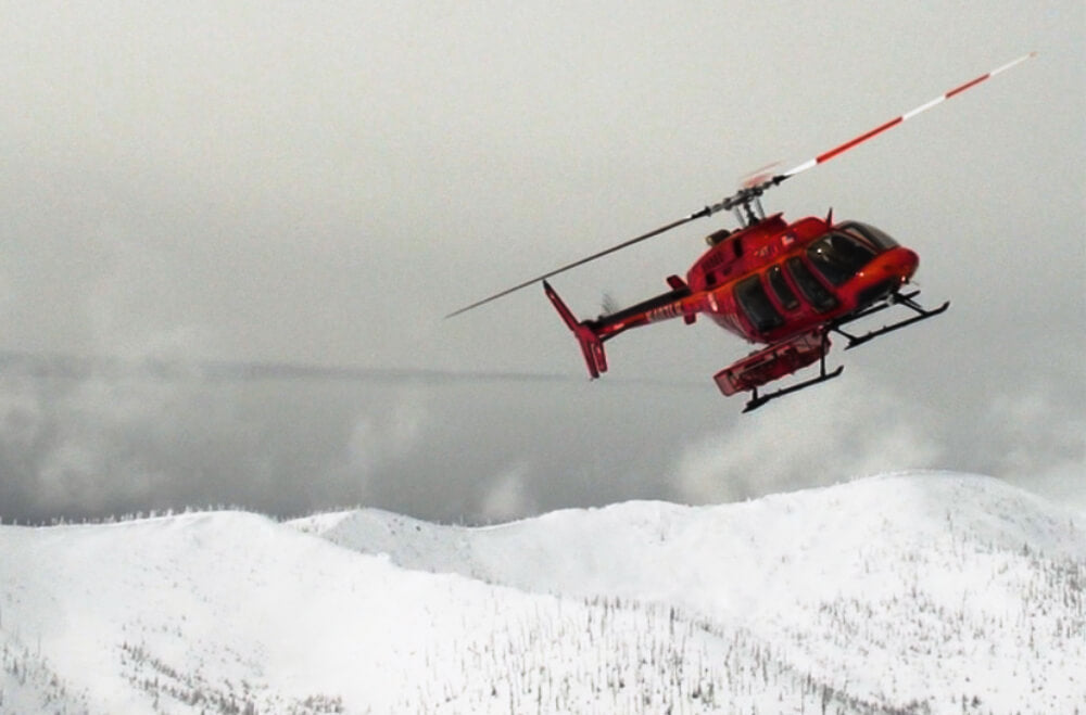 Heli skiing is back!