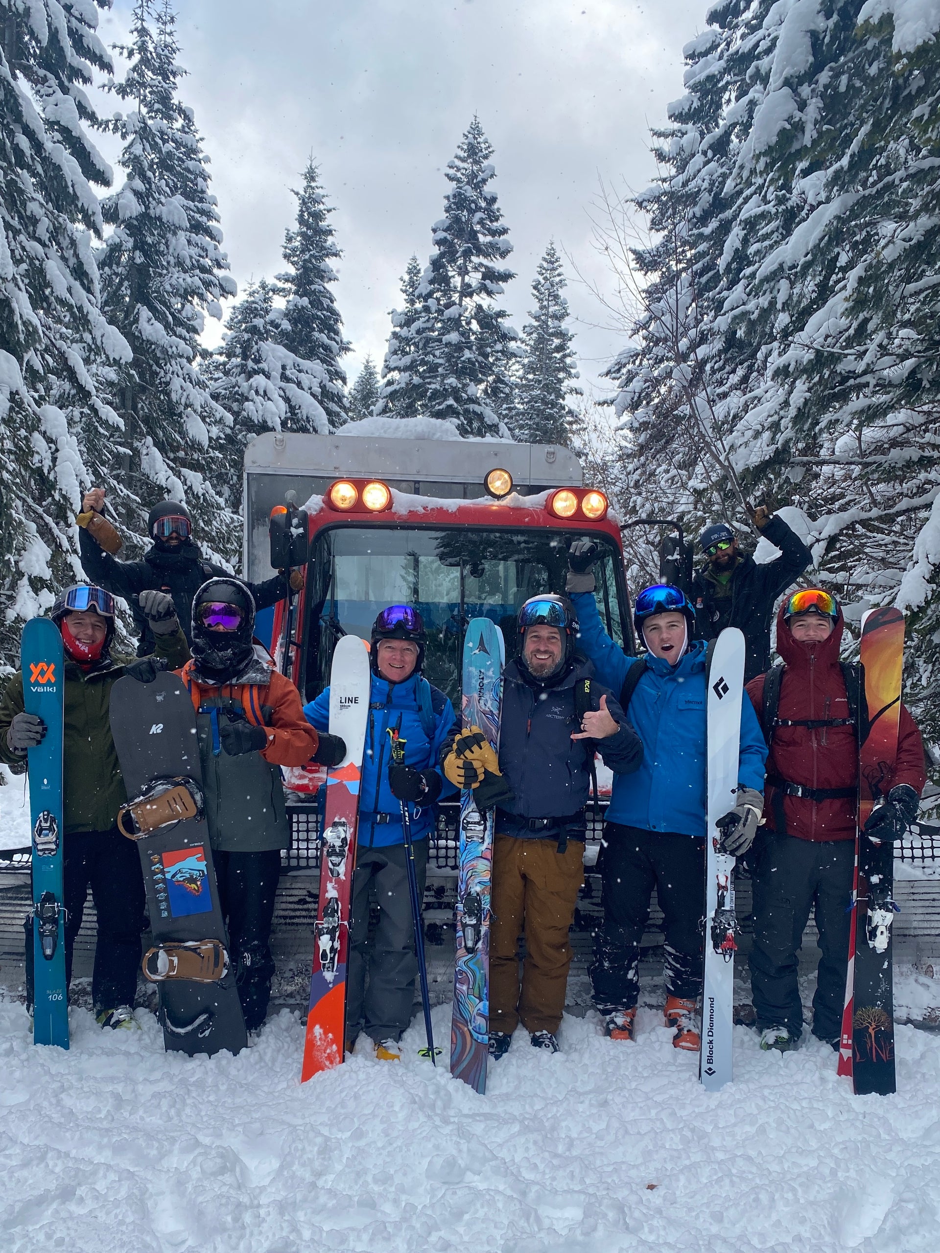 Cat skiing: Backcountry skiing with Selkirk Powder®