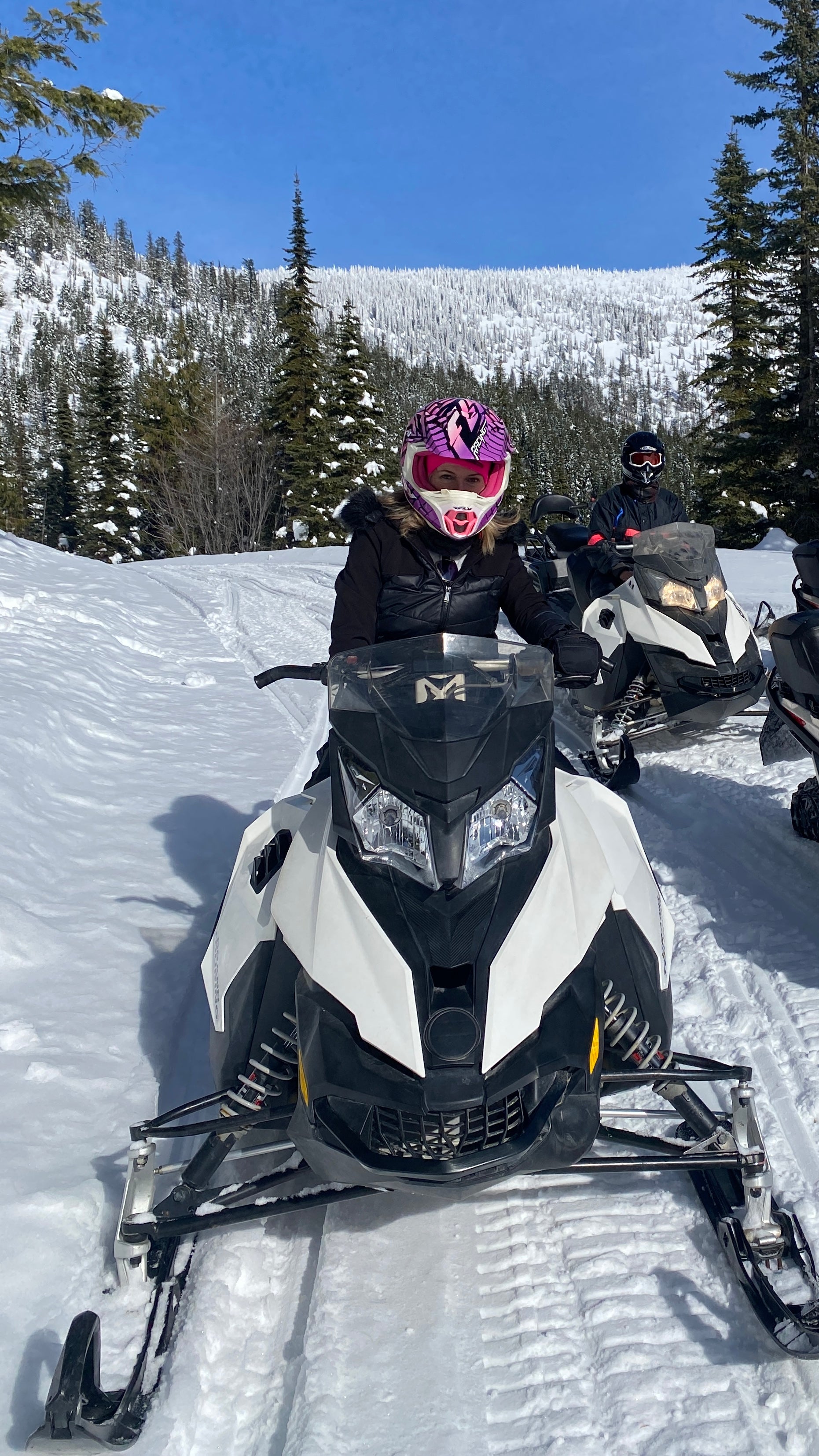 Snowmobiling