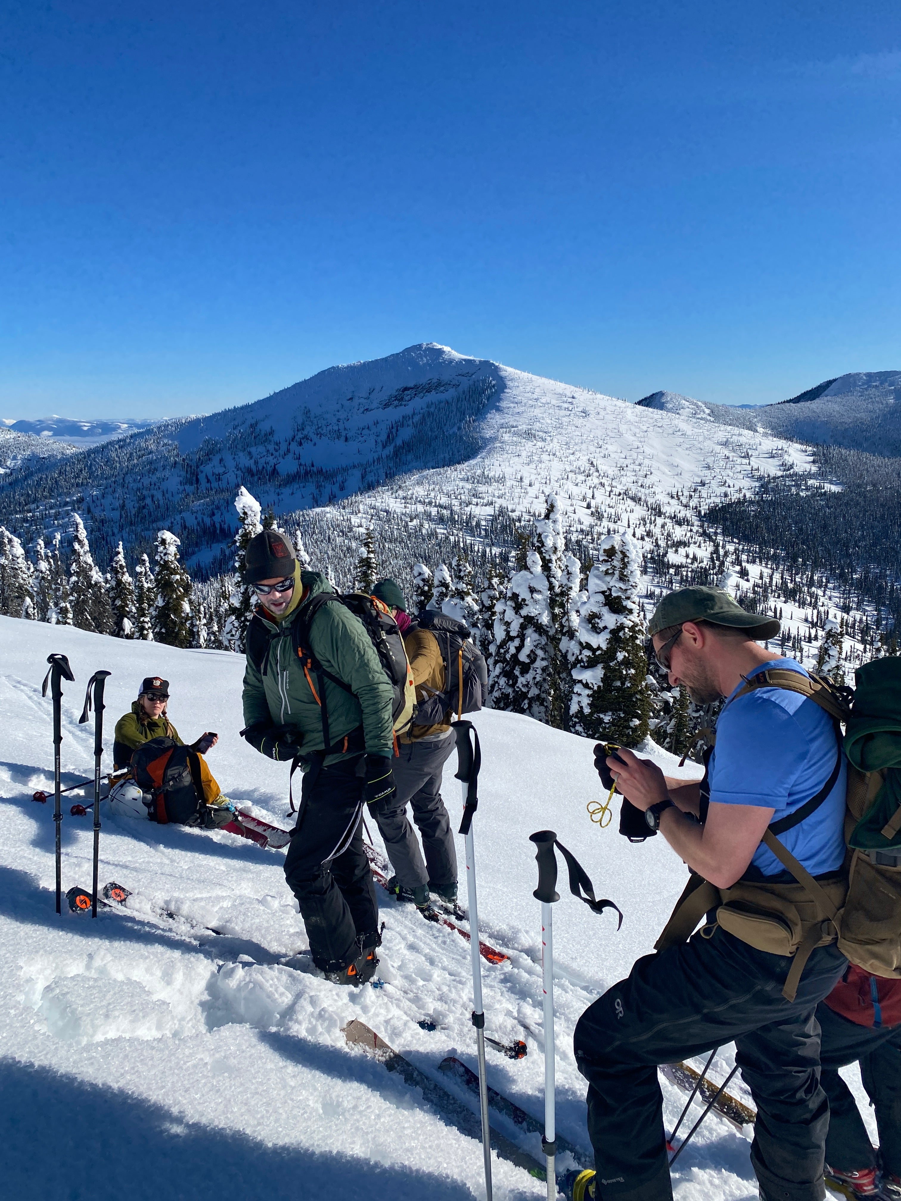 Advanced backcountry touring