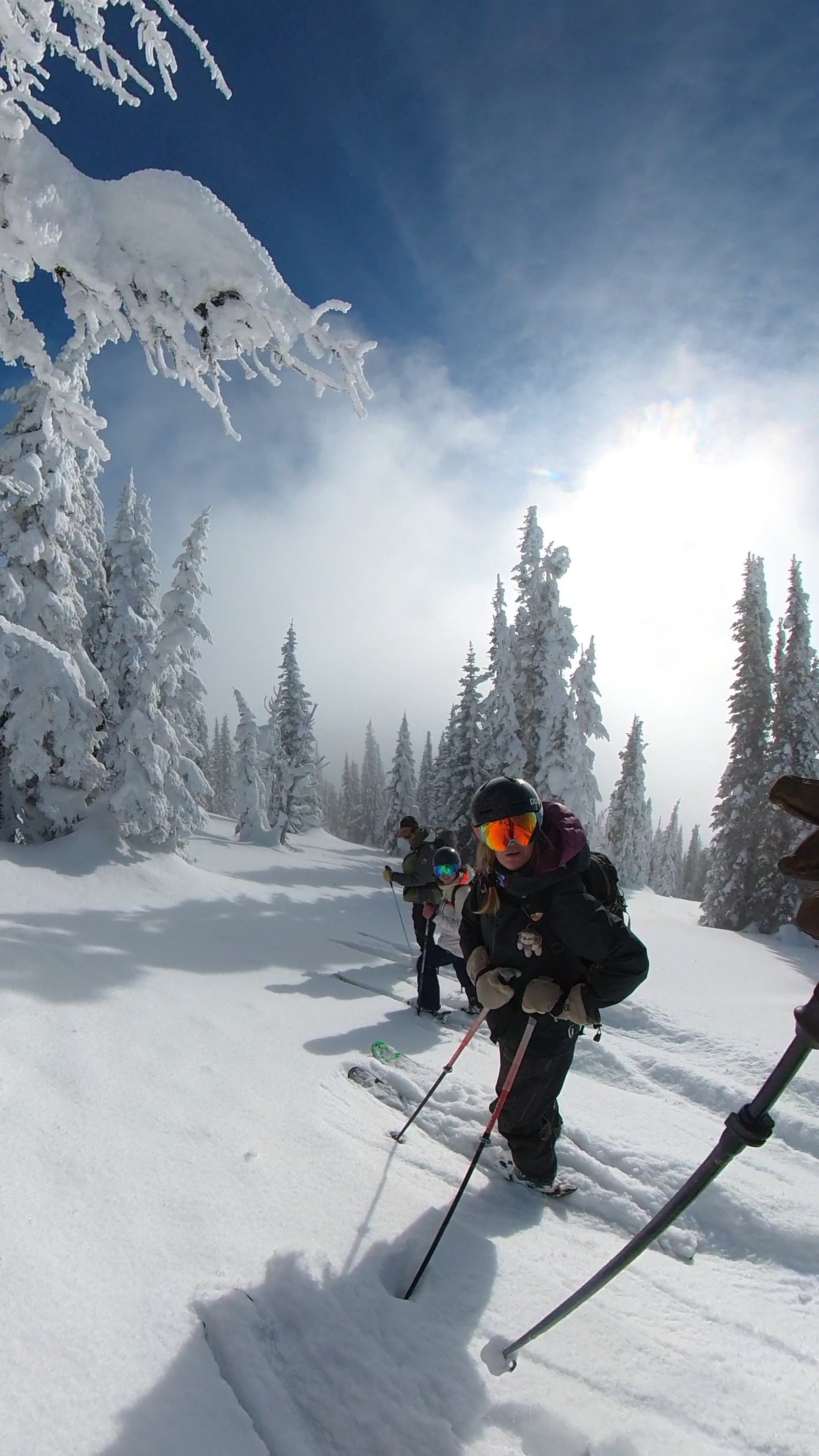 Advanced backcountry touring