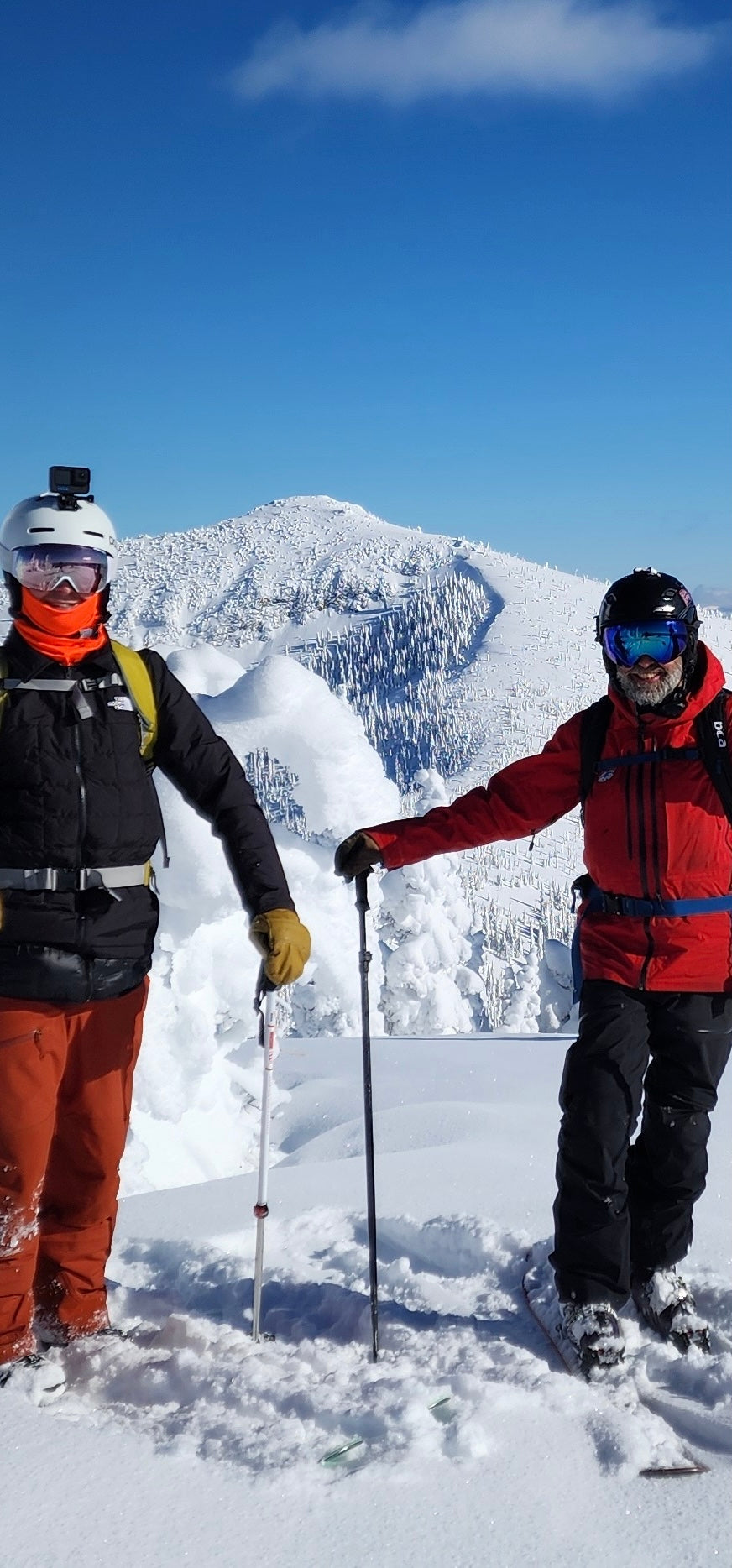 Advanced backcountry touring