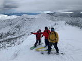 Heli skiing