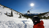 Heli skiing