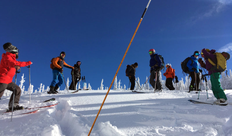Avalanche rescue class group